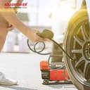 منفاخ اطارات 300 لتر في الدقيقة لون أسود من رود باور Roadpower Air Compressor