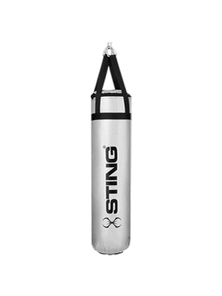 Sting Super Series Punch Bag Silver Size 120 cm