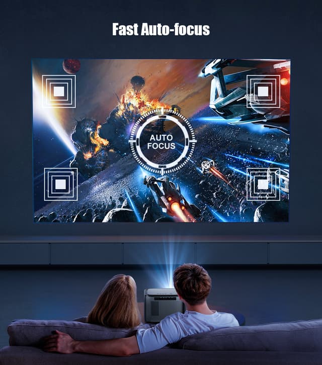 بروجكتر منزلي باينتك سكاي اكس 25 ذكي 1080 بكسل Byintek Sky X25 Full HD Projector