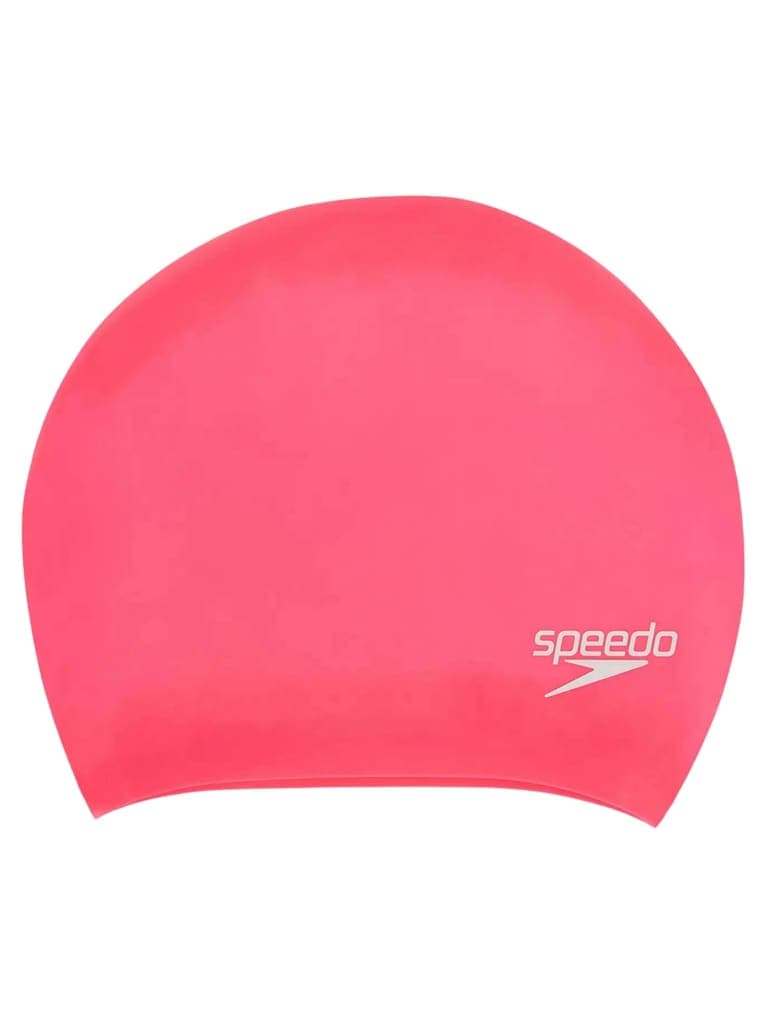 غطاء شعر للسباحة باللون الوردي من سبيدو SPEEDO Long Hair Cap Color Pink