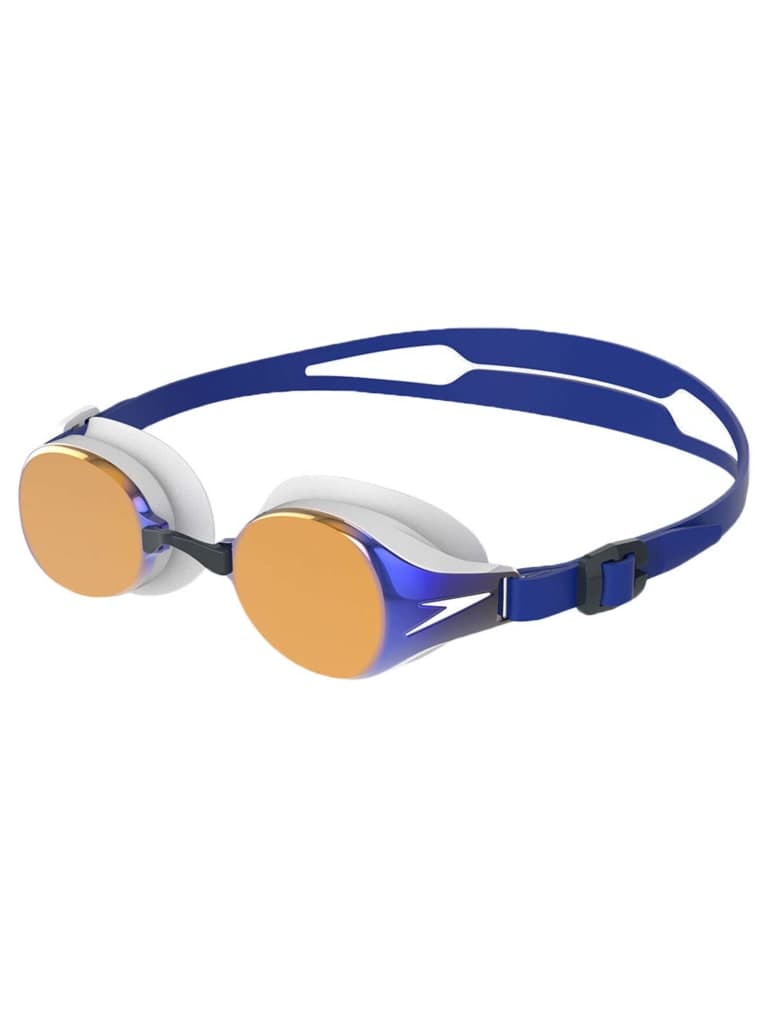 SPEEDO Hydropure Mirror Goggles â€“ Blue/ Gold