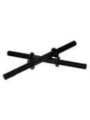 طقم اوزان منزلي 20 كجم مع دمبل و بارك مستقيم و مجعد من ستاج Stag Home Gym 5 Ft Straight And 3 Ft Curl Rod Set | 20 Kg