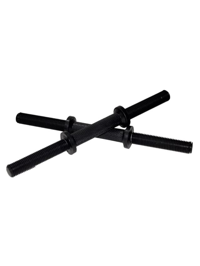 طقم اوزان منزلي 20 كجم مع دمبل و بارك مستقيم و مجعد من ستاج Stag Home Gym 5 Ft Straight And 3 Ft Curl Rod Set | 20 Kg