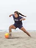 Senda Playa Beach Soccer Ball Color Orange/YellowSize Size 4