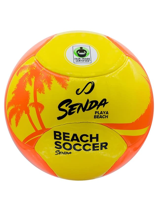 Senda Playa Beach Soccer Ball Color Orange/YellowSize Size 4