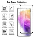 O Ozone Tempered Glass Screen Protector Compatible for Samsung Galaxy A73 5G [2 Per Pack] Full Coverage, 9H Hardness Shock Proof, Anti-Scratch [ Designed Screen Guard for Samsung Galaxy A73 5G]
