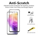 O Ozone Tempered Glass Screen Protector Compatible for Samsung Galaxy A73 5G [2 Per Pack] Full Coverage, 9H Hardness Shock Proof, Anti-Scratch [ Designed Screen Guard for Samsung Galaxy A73 5G]