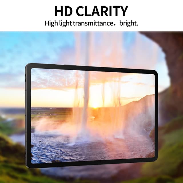 O Ozone Tempered Glass Screen Protector Compatible for Samsung Galaxy Tab S8 [2 Per Pack] Full Coverage, 9H Hardness ,Anti-Scratch [ Designed Screen Guard for Samsung Galaxy Tab S8 ]
