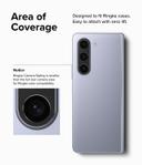 Ringke Camera Styling Compatible with Samsung Galaxy Z Fold 5 (2023) Camera Lens Protector, Aluminium Frame Tough Protective Adhesive Sticker Cover - Black - SW1hZ2U6MTU5NjI0Ng==