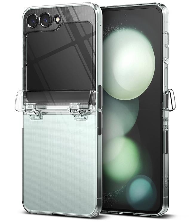 Ringke Slim Hinge Series Hard Cover Compatible with Samsung Galaxy Z Flip 5 Case Ultra-thin Hard PC Transparent Impact Resistant and Durable Protective Phone Case for Z Flip5 5G (2023) - Clear - SW1hZ2U6MTU5Njg4OQ==