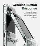 Ringke Slim Hinge Series Hard Cover Compatible with Samsung Galaxy Z Flip 5 Case Ultra-thin Hard PC Transparent Impact Resistant and Durable Protective Phone Case for Z Flip5 5G (2023) - Clear