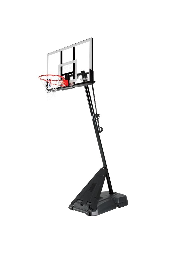 حامل كرة سلة مع لوحة خلفية بمقاس 48 بوصة سبالدينج Spalding NBA Gold 48 Inch Acrylic Basketball System