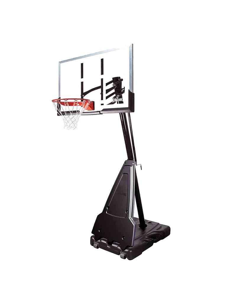 منصة كرة سلة مع لوحة خلفية بمقاس 60 انش سبالدينج Spalding Platinum Basketball System Portable 60 inch Acrylic