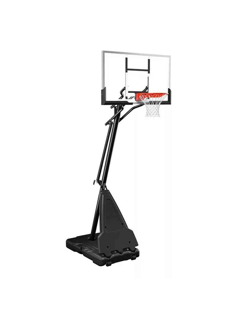 حامل حلقة كرة السلة مع لوحة خلفية بمقاس 54 انش سبالدينج Spalding Platinum TF Portable Basketball Hoop