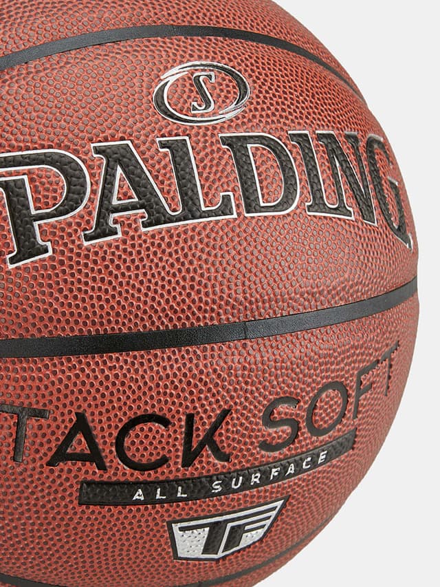 Spalding TF Tack Soft Size 7 Cmpst Basket Ball - 308437