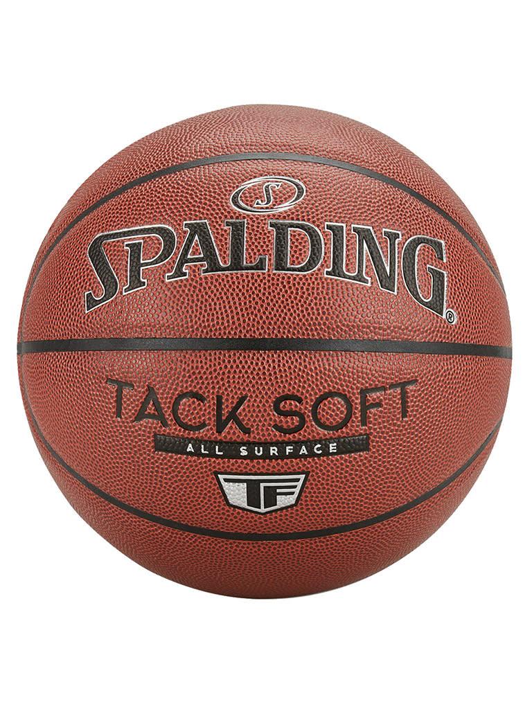 كرة باسكت بول قياس 7 سبالدينج بني  Spalding TF Tack Soft Size 7 Cmpst Basket Ball