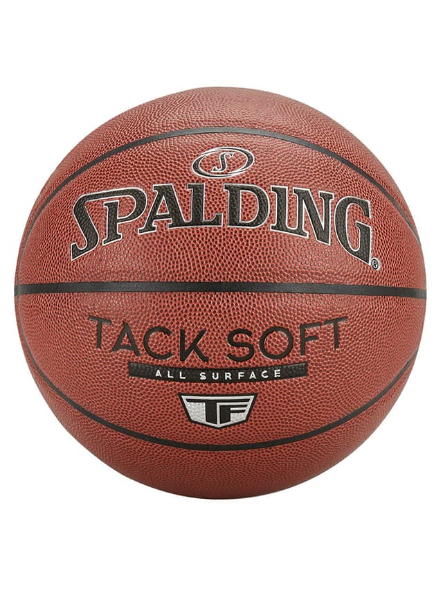 Spalding TF Tack Soft Size 7 Cmpst Basket Ball - 706407