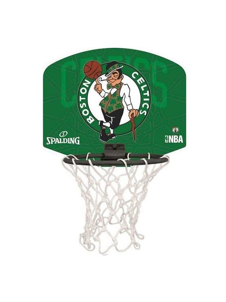 بورد كرة سلة للاطفال سبالدينج أسود وأخضر  Spalding Kids NBA Team Celtic Micro Mini Backboard Set