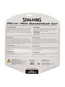 Spalding Kids NBA Team Dalls Micro Mini Backboard Set