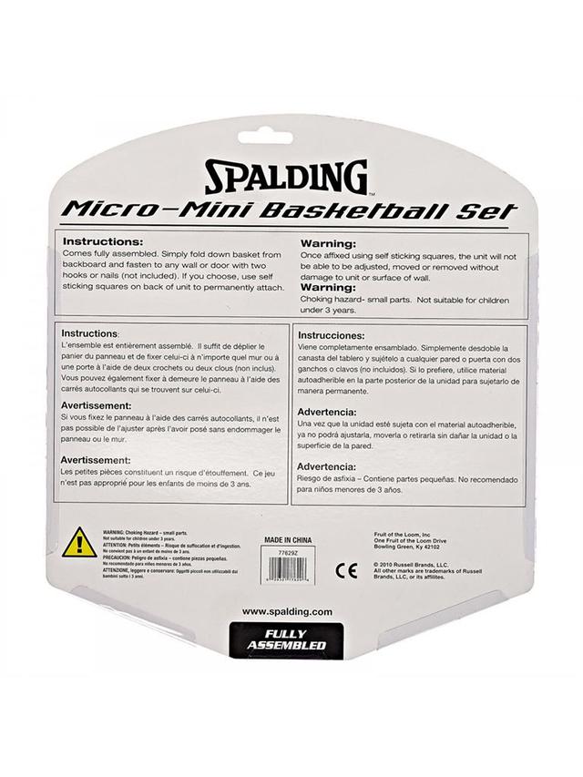 Spalding Kids NBA Team Dalls Micro Mini Backboard Set