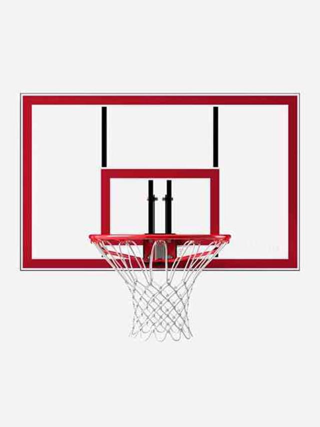 بورد كرة سلة 44 انش مع أطار فولاذي مقاوم للصدأ سبالدينج  Spalding 44-Inch Polycarbonate Combo - SW1hZ2U6MTUxMDc5OA==