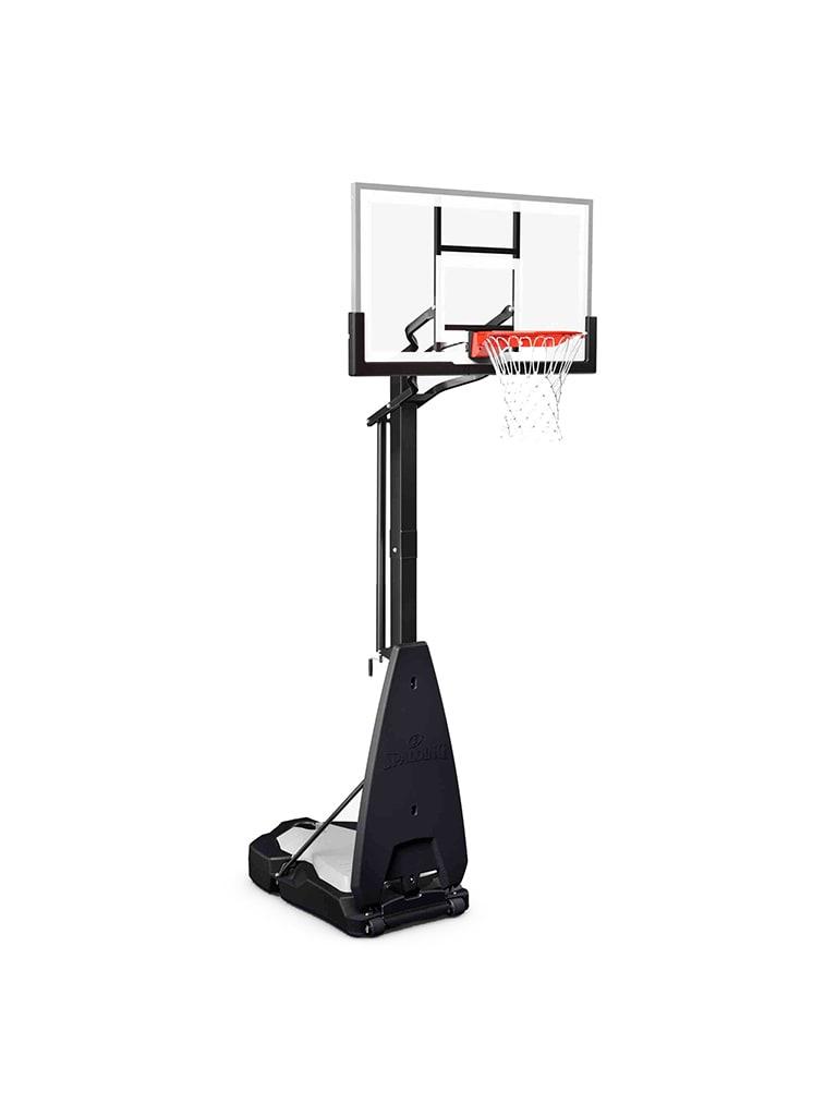 منصة كرة سلة قابلة لتعديل الارتفاع سبالدينج  Spalding Ultimate Hybrid Portable Basketball Hoop