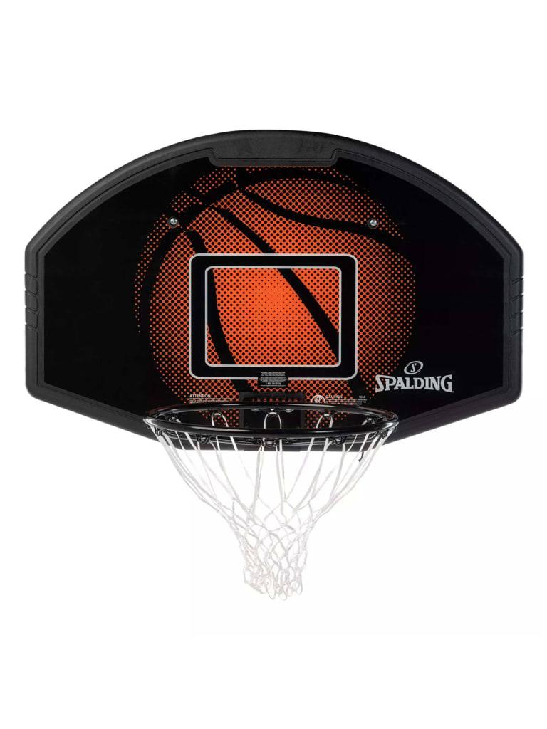 بورد كرة سلة 44 انش سبالدينج أسود و بني  Spalding Highlight Combo 44 inch Polycarbonate