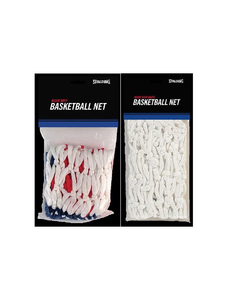 شباك سلة كرة السلة سبالدينج أبيض وأزرق وأحمر  Spalding Heavy Duty Net