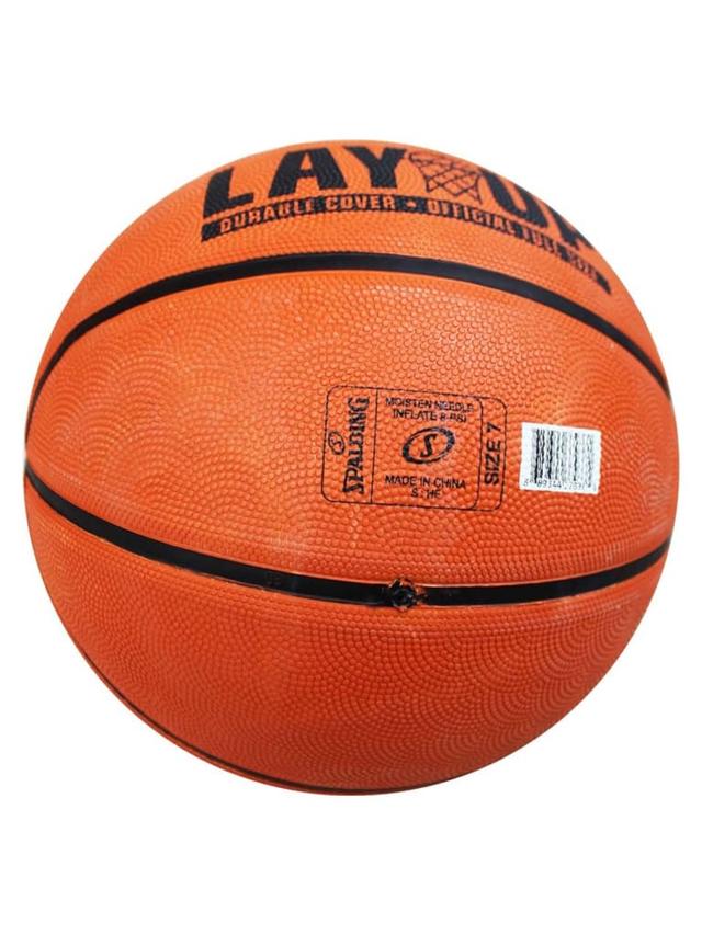 كرة سلة للاطفال قياس 7 سبالدينج برتقالي وأسود  Spalding Lay Up Basket Ball Size 7 - SW1hZ2U6MTUxNzQ3NA==