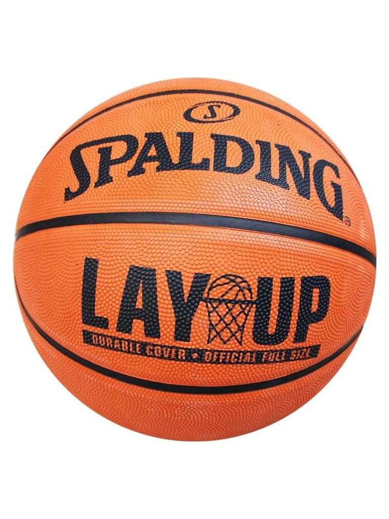 كرة سلة للاطفال قياس 7 سبالدينج برتقالي وأسود  Spalding Lay Up Basket Ball Size 7