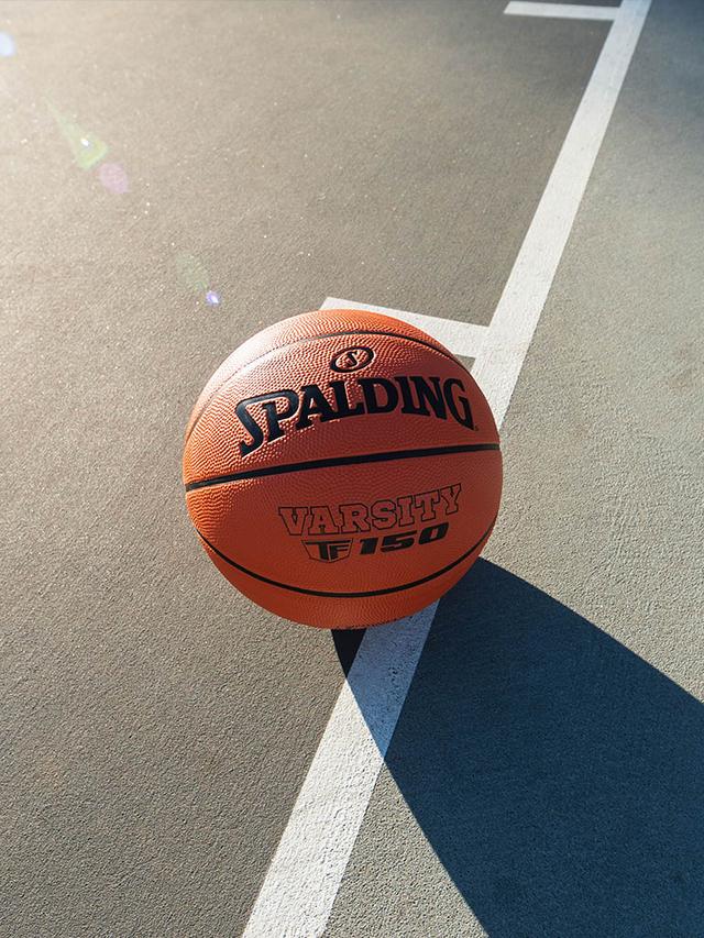 Spalding Varsity TF-150 Rubber Basketball Size Size 7 | Jomla.ae