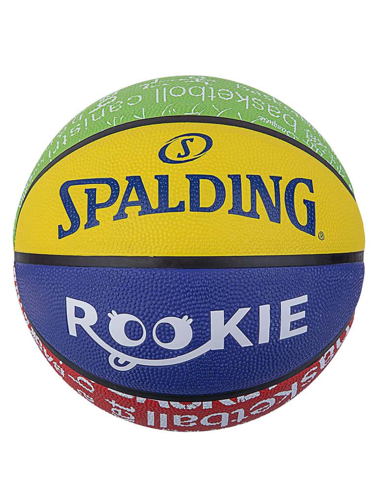 كرة سلة مطاطية سبالدينج متعددة الألوان Spalding ROOKIE SERIES MULTI COLOR SZ5 RUBBER Basket Ball