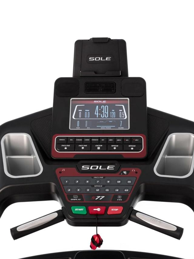 جهاز السير الكهربائي 19 كم / سا سولو فيتنس Sole Fitness Sole S77 Treadmill - SW1hZ2U6MTUwMzQ4Nw==