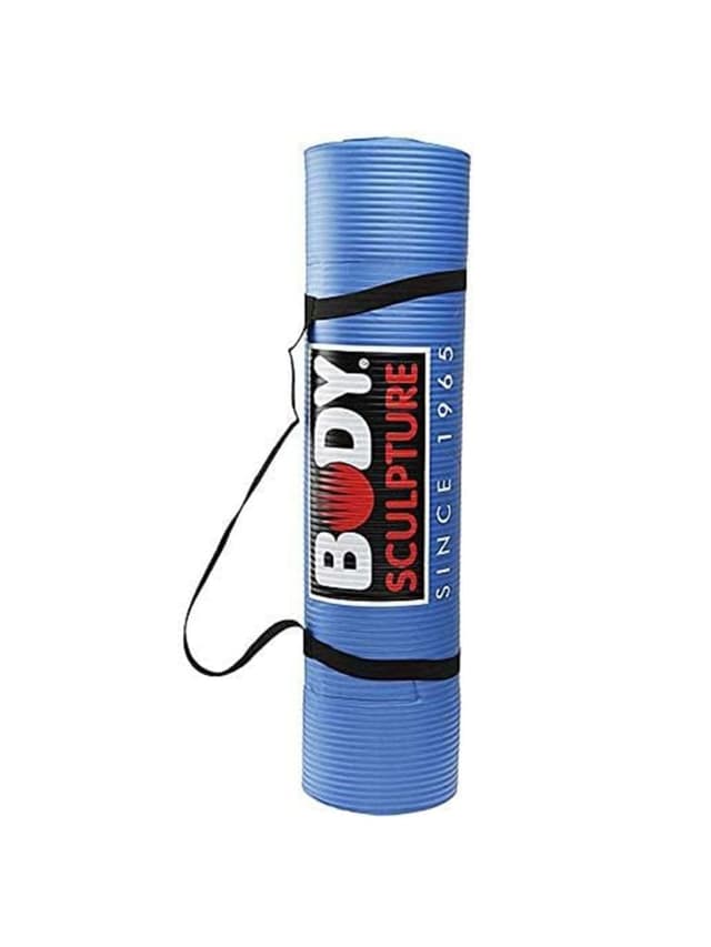 بساط يوغا بودي سكلبتشر أزرق Body Sculpture Yoga Exercise Camping Mat