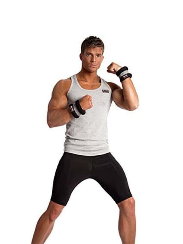 اوزان الكاحل والمعصم 1.5 كجم قابلة للتعديل بودي سكلبتشر Body Sculpture Adjustable Soft Wrist Weights