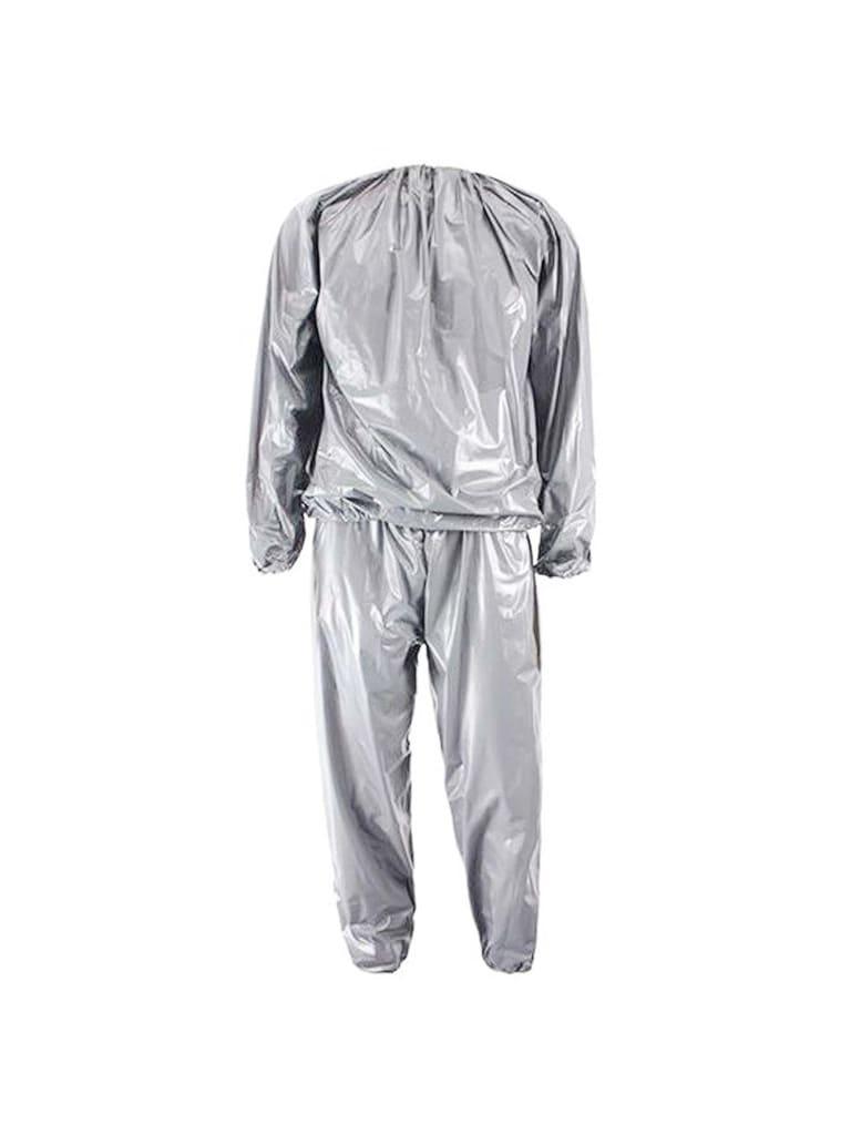 Body Sculpture Sauna Suit Silver/Grey P6 Color SilverSize S/M