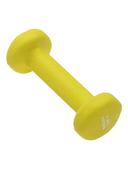 اثقال حديد دمبل 0.5 كيلو غرام عدد 1 بودي سكلبتشر أصفر Body Sculpture Neoprene Dumbbell Weight - SW1hZ2U6MTU0OTIzMQ==