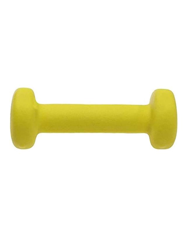 اثقال حديد دمبل 0.5 كيلو غرام عدد 1 بودي سكلبتشر أصفر Body Sculpture Neoprene Dumbbell Weight - SW1hZ2U6MTU0OTIyOQ==