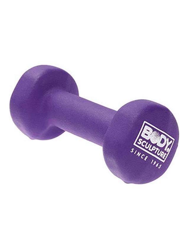 اثقال حديد دمبل 1.5 كيلو غرام عدد 1 بودي سكلبتشر بنفسجي Body Sculpture Neoprene Dumbbell Weight - SW1hZ2U6MTU0OTIwOA==