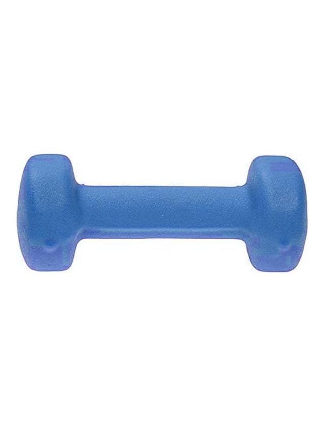 اثقال حديد دمبل 2 كيلو غرام عدد 1 بودي سكلبتشر أزرق Body Sculpture Neoprene Dumbbell Weight