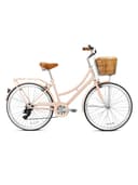 دراجة هوائية بحجم صغير وعجلة بمقاس 26 إنش باللون الخوخي سبارتان Spartan Platinum City Bike