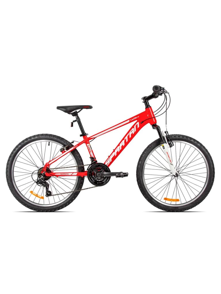 Spartan 24 inch Calibre MTB Alloy Bicycle Color Flame Red