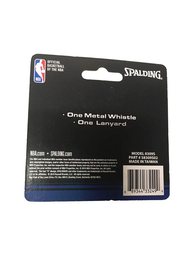صافرة حكم مع رباط للرقبة سبالدينج  Spalding Metal Whistle