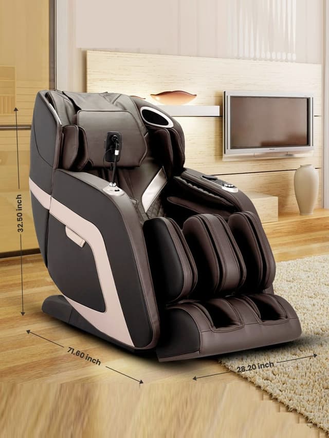 كرسي مساج ثلاثي الابعاد بني بيج سبارنود Sparnod Fitness CLASSIC Massage Chair