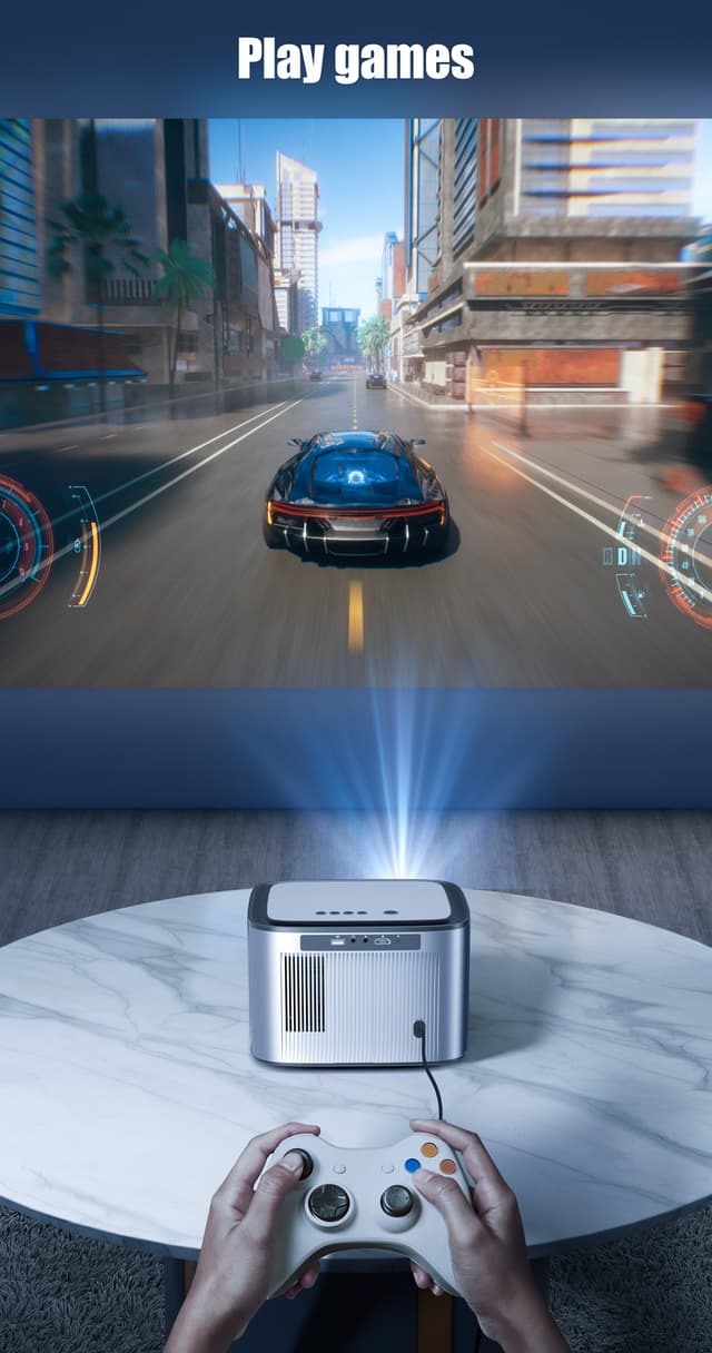 بروجكتر منزلي باينتك سكاي اكس 25 ذكي 1080 بكسل Byintek Sky X25 Full HD Projector