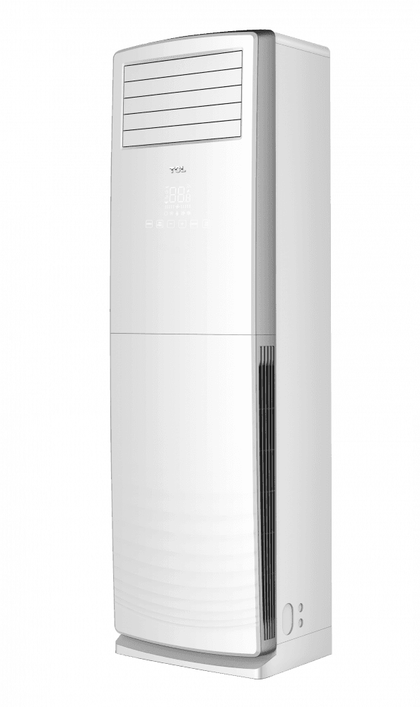 مكيف طويل 36 وحدة حرارية 3 طن أبيض تي سي ال TCL 3Ton Floor Standing A/C Heating & Cool TAC-36CHFA/FH