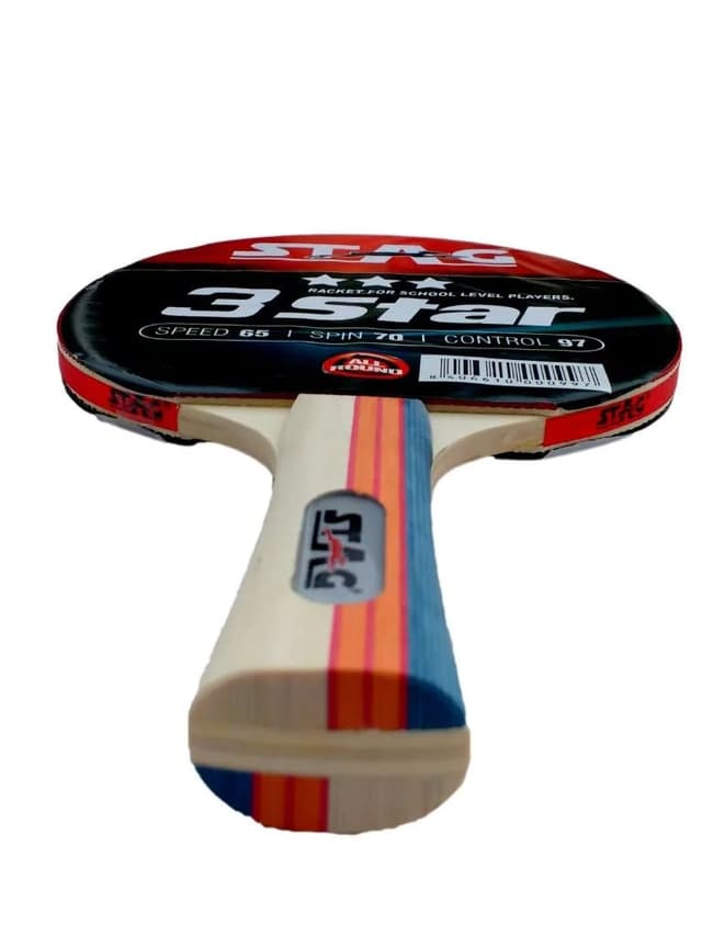 مضرب تنس الطاولة 3 ستار من ستاج Stag 3 Star Table Tennis Racket