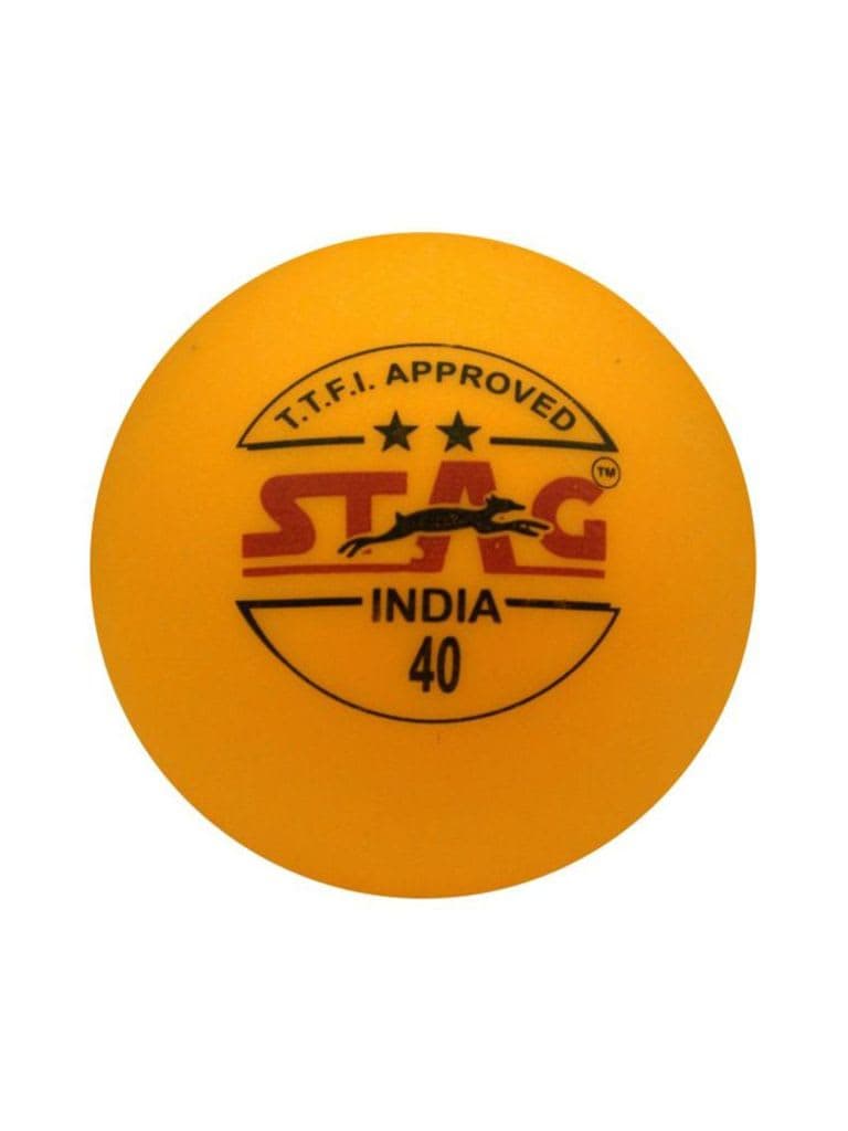 Stag Table Tennis Ball Two Star - Pack Of 3