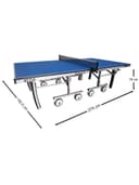 طاولة تنس الطاولة بينغ بونغ سماكة 16 من ستاغ Stag - Active 16 Table Tennis Table - 302540