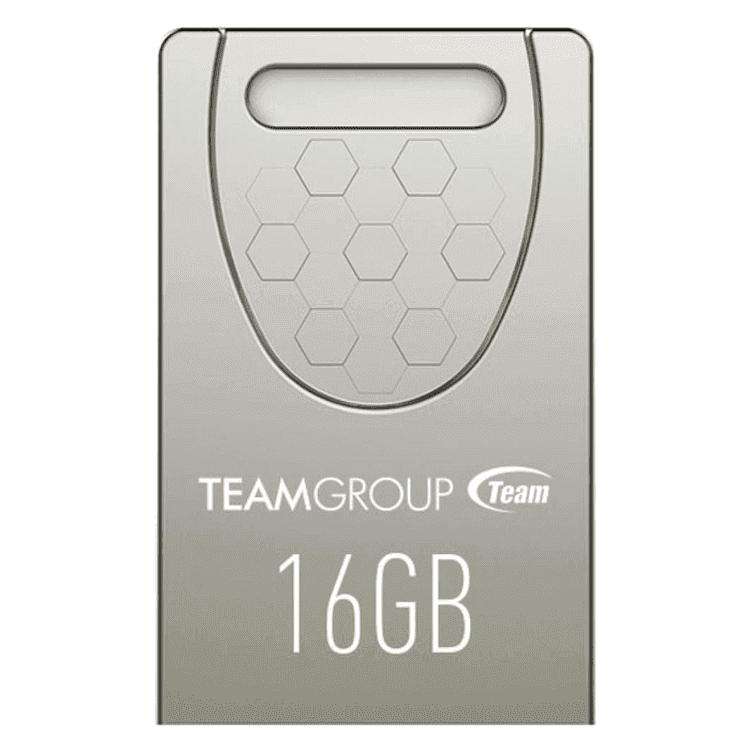 فلاشة ميموري مقاومة للماء فضي تيم غروب TeamGroup C156 Water Proof USB 2.0 Flash Drive 16gb